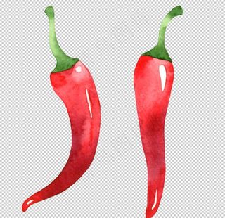 水彩创意插画水果蔬菜图片