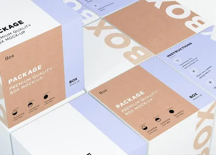 包装盒样机图片