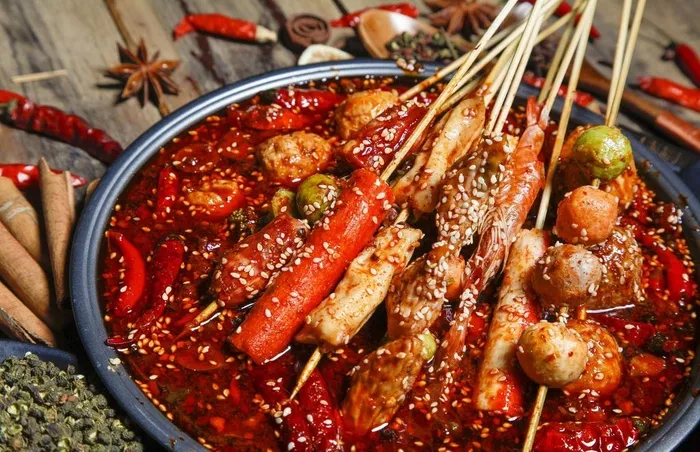 麻辣串串图片