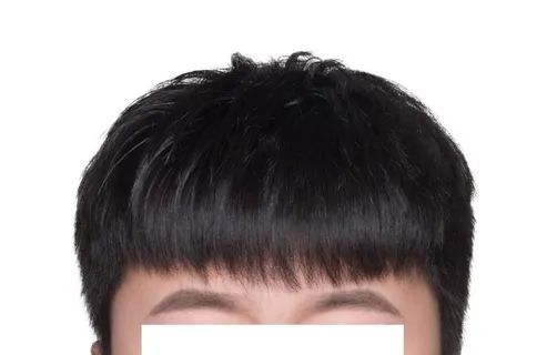 男头发素材图片