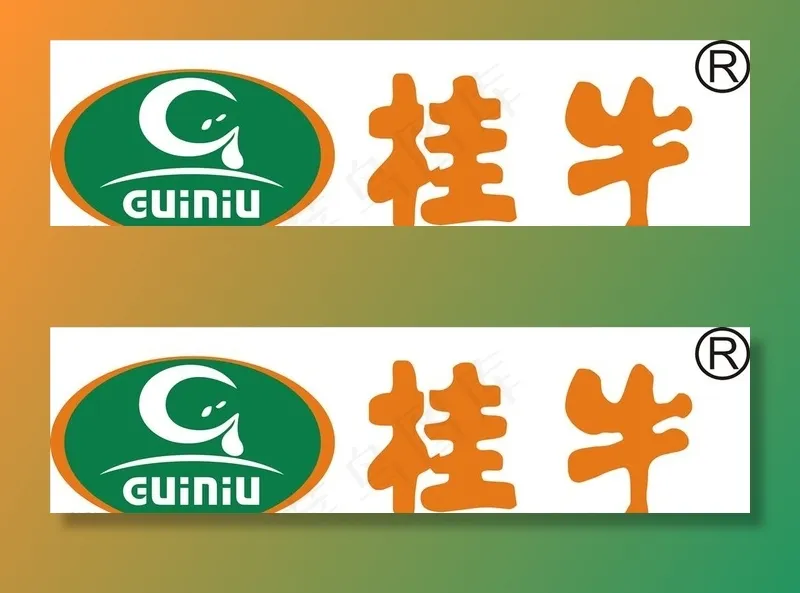 桂牛图片cdr矢量模版下载