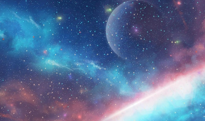 星空图片(1920x1200)psd模版下载