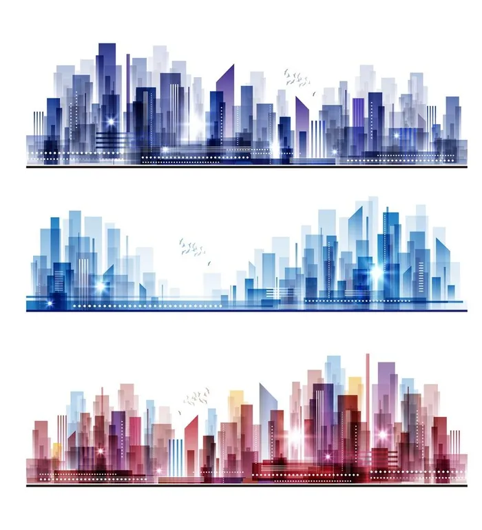 高楼大厦图片(2550x2710)psd模版下载