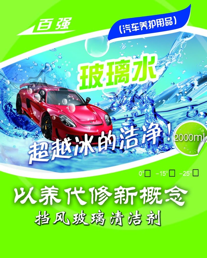 玻璃水图片(1575x1890)psd模版下载