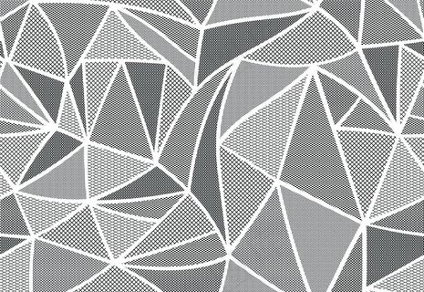 数码印花几何抽象图案图片