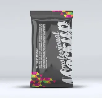 湿纸巾样机图片