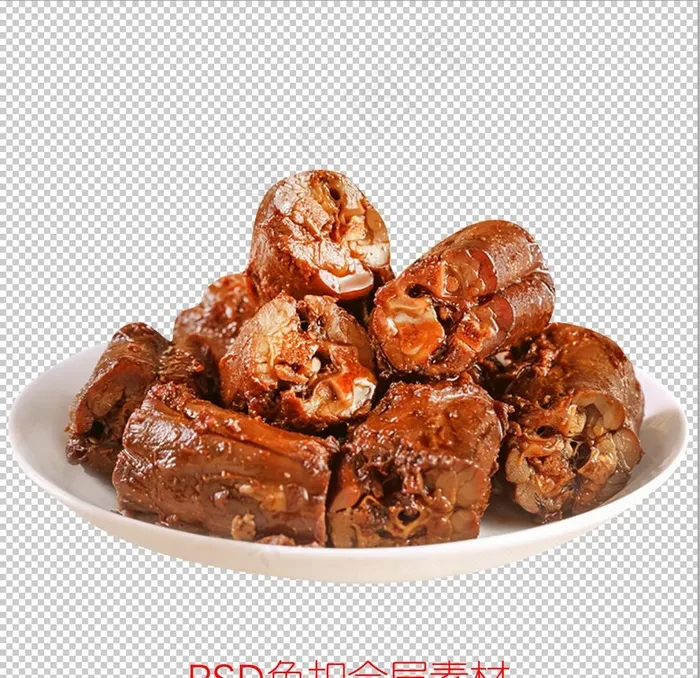 鸭脖图片psd模版下载