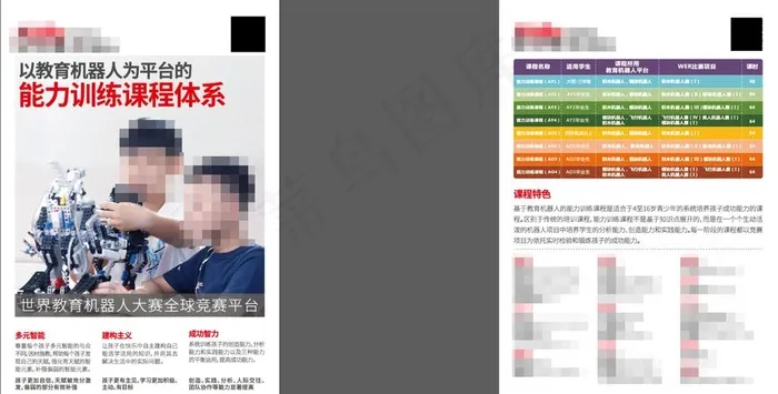 能力课程体系图片ai矢量模版下载