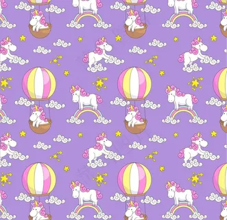 卡通独角兽图片