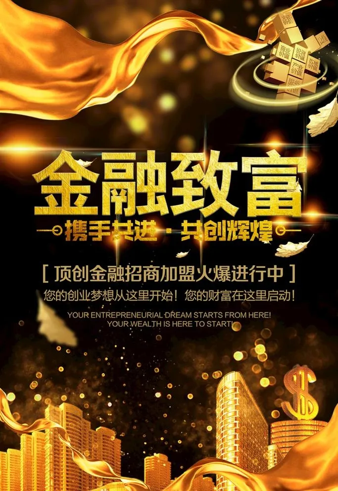 招商加盟海报图片(3543x5315)psd模版下载