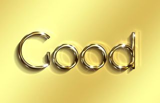 写实质感黄金金属特效字样机图片