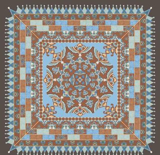 敦煌复古矢量图图片