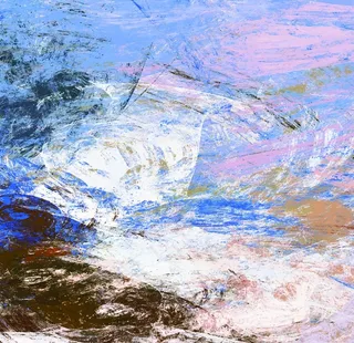 抽象色彩艺术装饰画图片