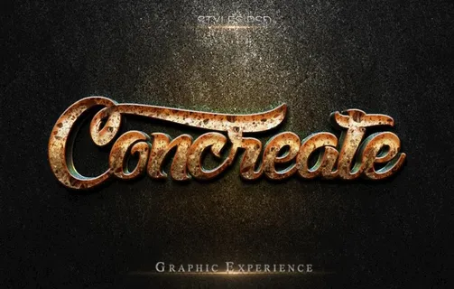 金属字样机图片