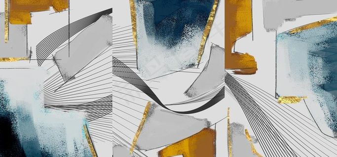 轻奢背景墙图片