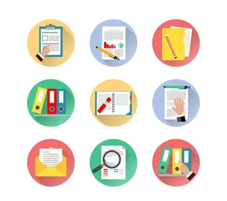 文件与文档图标图片