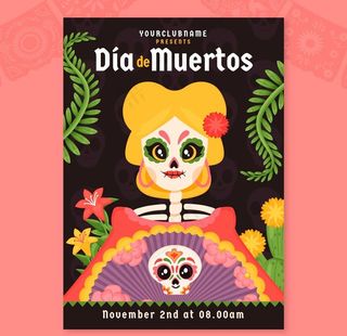 万圣节海报图片