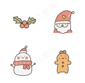 卡通雪人图片