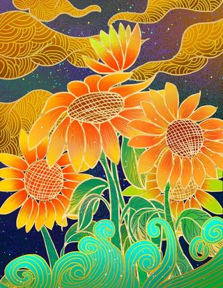 中国风插画图片