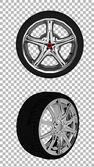 轮胎车轮图片