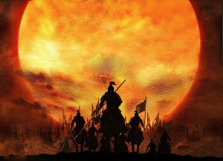 古代战争背景图片