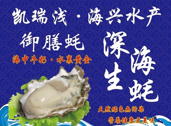 乳山生蚝图片psd模版下载