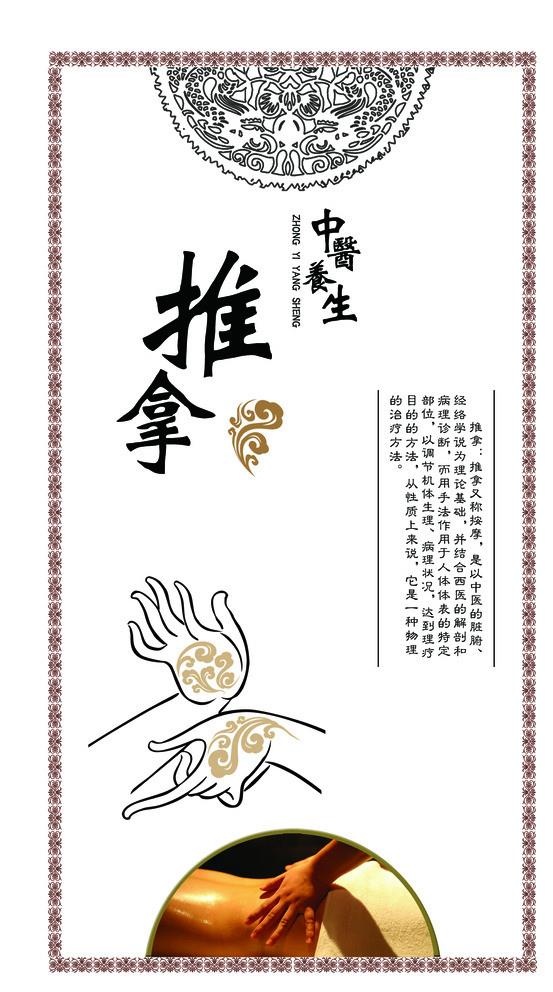 推拿展板图片
