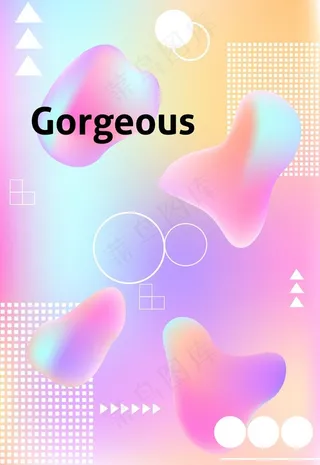 流体渐变背景图片