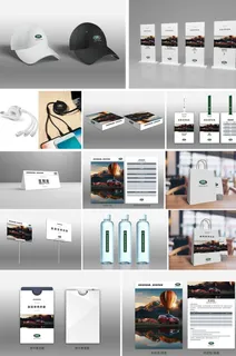 汽车媒体试驾会VI设计图片