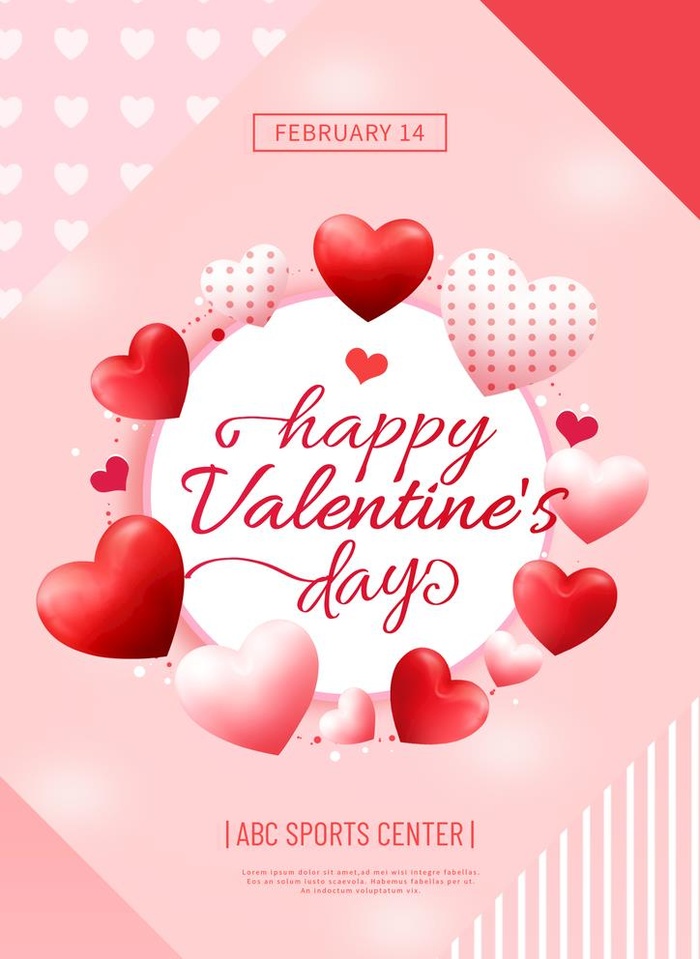 情人节海报图片