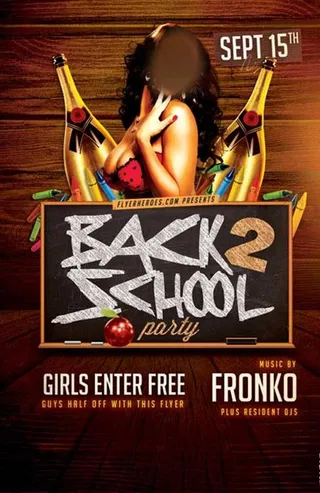 性感女郎木纹黑板酒吧音乐毕业图片