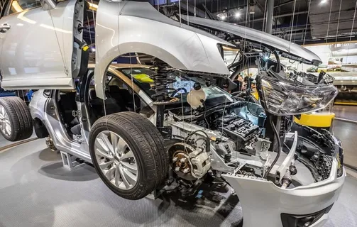 汽车维修保养拆解背景图片