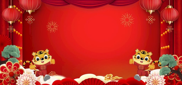 春节背景图片