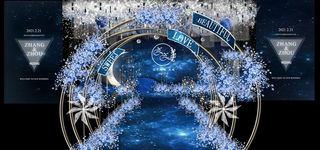 星空系婚礼图片