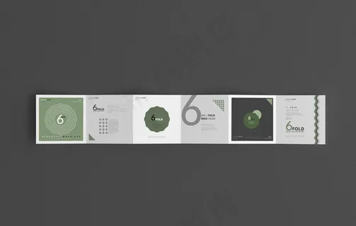 六折页设计图片