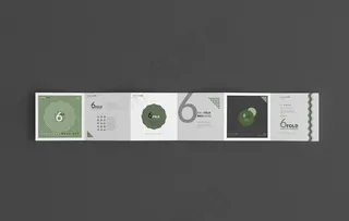 六折页设计图片