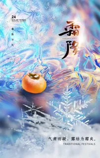 霜降海报 图片 霜降海报 图片