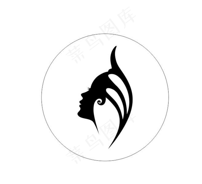 美容logo图片cdr矢量模版下载