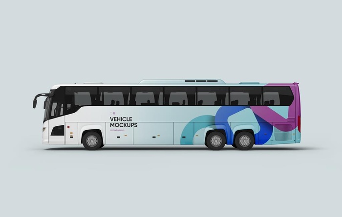 大巴车样机图片