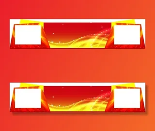 异形红色舞台图片