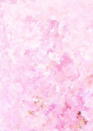 梦幻樱花树粉色水彩油画质感背景图片