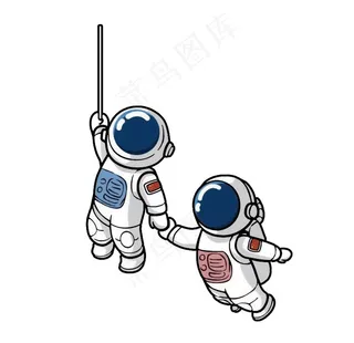 卡通太空人图片