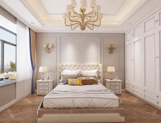 卧室效果图 PSD分层免抠图片