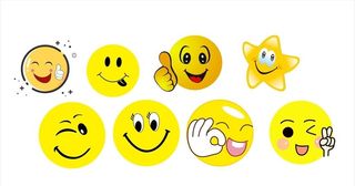 笑脸大全 微笑表情图片