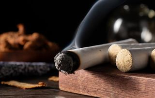 艾灸药材养生保健传统素材图片