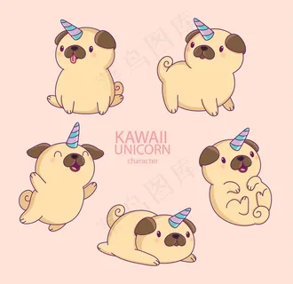 狗 DOG 动物 卡通图片