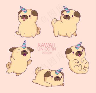 狗 DOG 动物 卡通图片