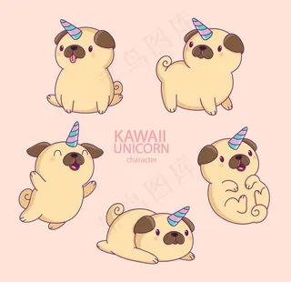 狗 DOG 动物 卡通图片