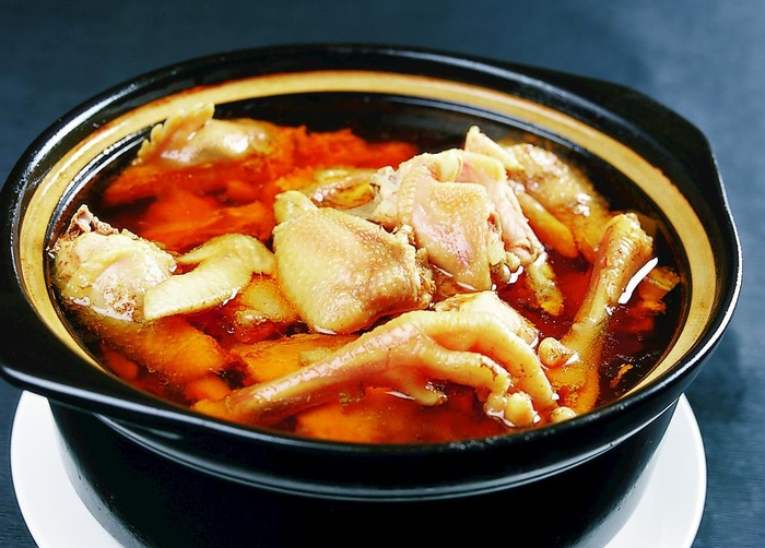 东阳土鸡煲图片