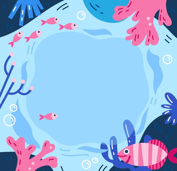 海洋背景 图片ai矢量模版下载